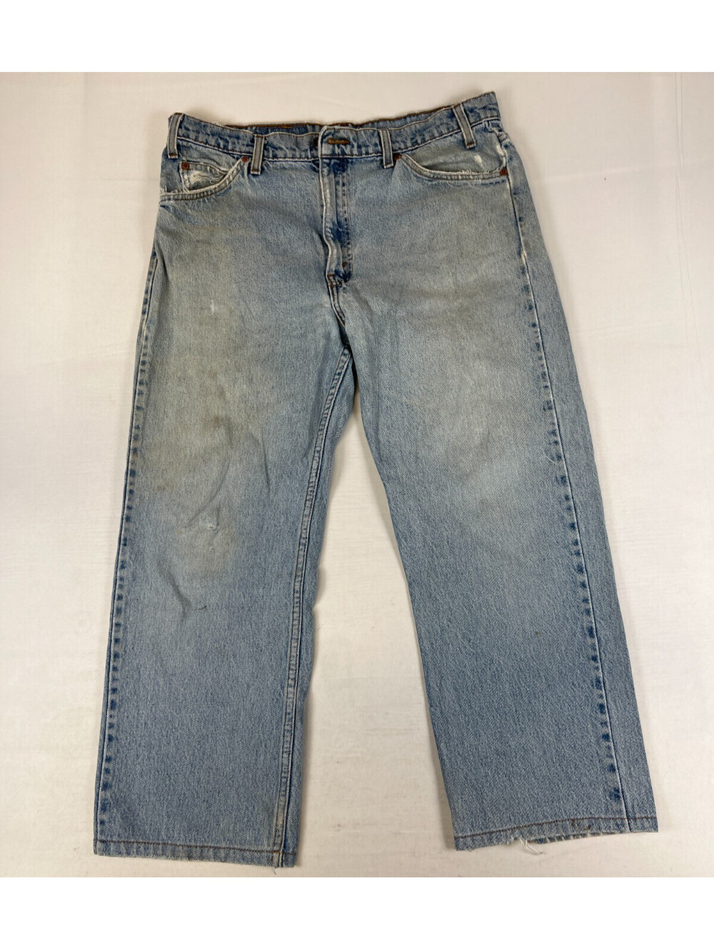 Vintage Levi's 505 Men Blue Regular Fit Straight Leg Jeans W36 L30